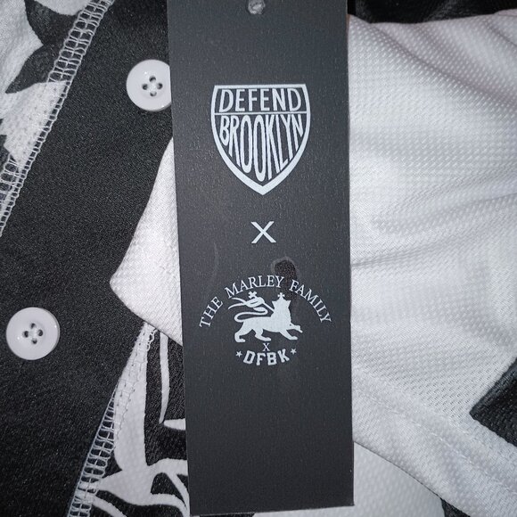 NEW Peace & Love Defend Brooklyn "The Marley Family" Baseball Jersey - Picture 9 of 15